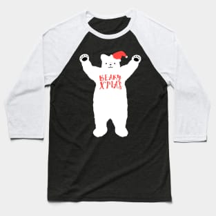 Polar Beary Xmas Baseball T-Shirt